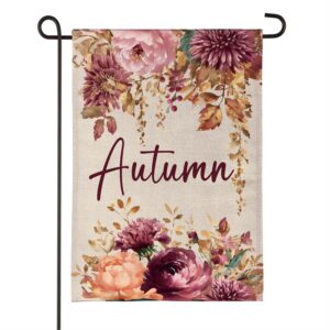 Garden Flag Autumn Florals